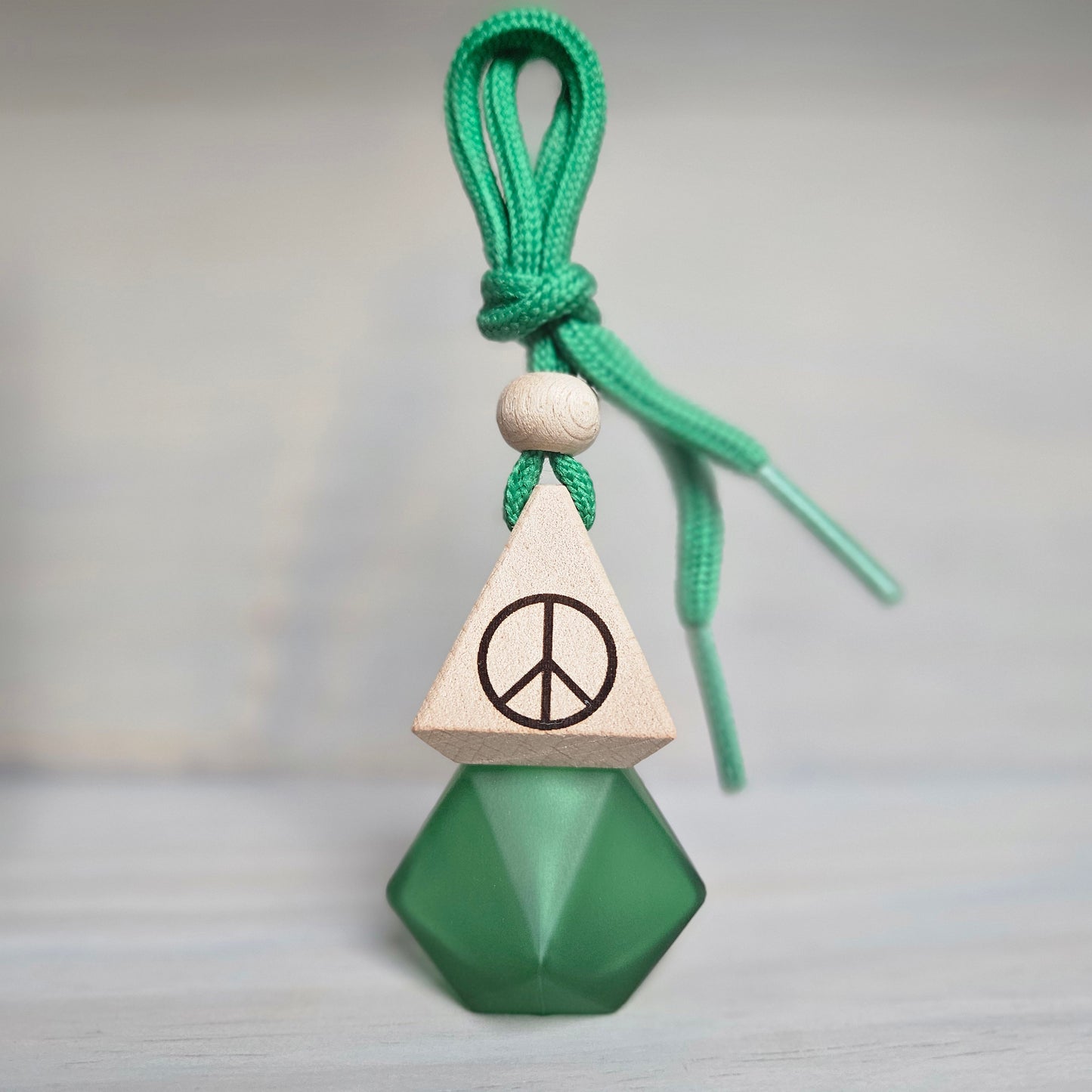 Peace Sign car air freshener